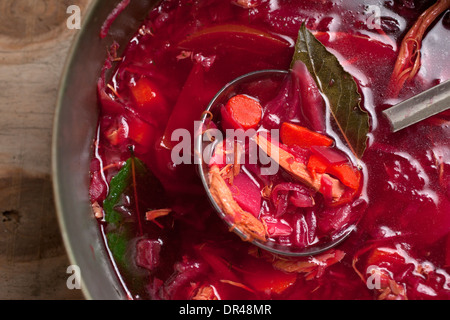 Borscht soup Stock Photo