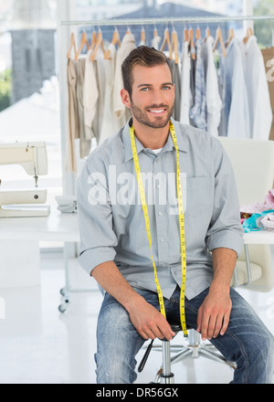 Young male clothing designer Stock Photo - Alamy