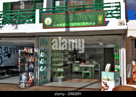 Aloe vera shop in puerto del carmen hi-res stock photography and images -  Alamy