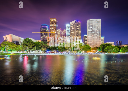 Los Angeles, California downtown skyline. Stock Photo