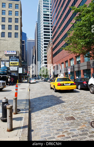 Manhattan street, New York City, USA Stock Photo