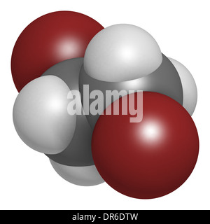 Ethylene Dibromide (EDB, 1,2-dibromoethane) Fumigant Molecule Stock ...