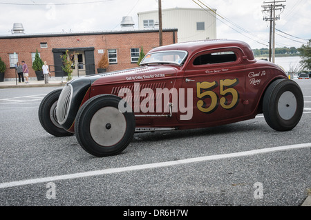 George Poteet's 1934 Ford Coupe Hot Rod, Havre de Grace, Maryland Stock Photo