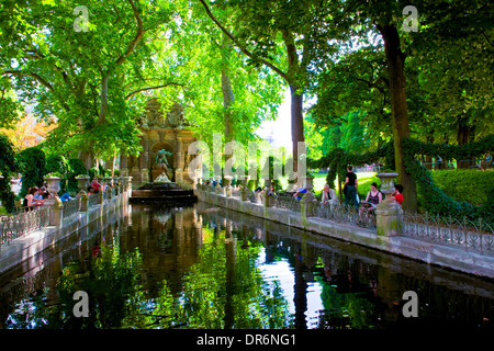 Luxembourg garden in Paris, France Stock Photo