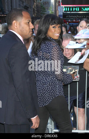 Jennifer Hudson Celebrity arrivals at ABC Studios for 'Good Morning America' New York City, USA - 27.06.12 Stock Photo