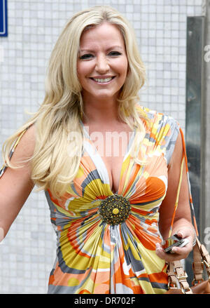 Michelle Mone outside the ITV studios Featuring: Michelle Mone Where