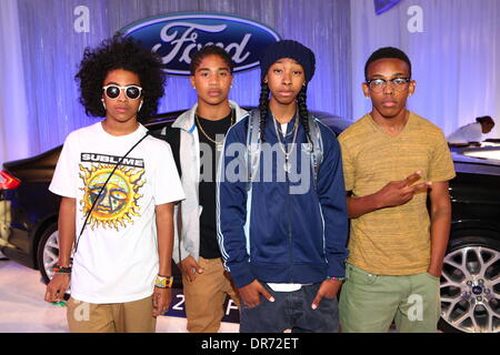 Mindless Behavior  The BET Awards 2012 - Ford Hot Spot - Day 3 Los Angeles, California - 01.07.12 Stock Photo