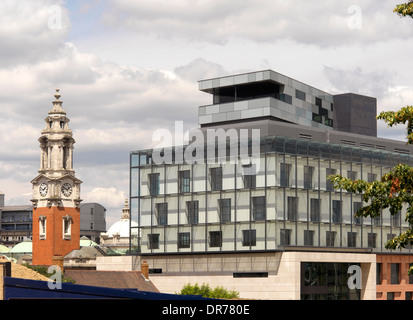 New Woolwich Civic Offices, Woolwich, London. New civic offices for the London Borough of Greenwich in Woolwich Stock Photo