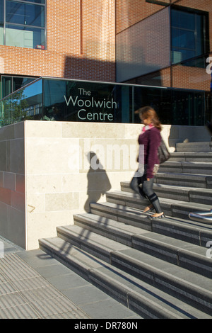 New Woolwich Civic Offices, Woolwich, London. New civic offices for the London Borough of Greenwich in Woolwich Stock Photo