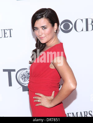 Cote de Pablo at arrivals for The 66th Annual Tony Awards - ARRIVALS