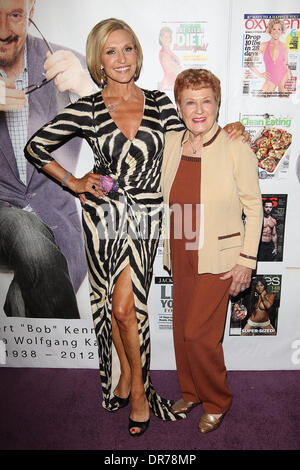 Tosca Reno, Elaine Lalanne 'Celebration Of Life' honoring Fitness Publishing Icon Robert 'Bob' Kennedy at The Casa Del Mar Hotel Santa Monica, California - 10.06.12 Stock Photo