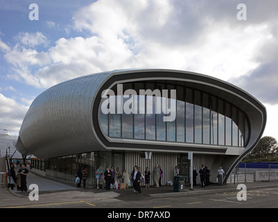 Bus station, Slough, Berkshire Stock Photo