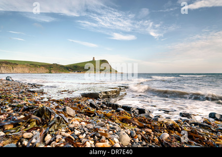 Kimmeridge Bay on the Jurassic Coast of Dorset Stock Photo