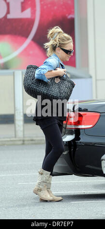 Rita Simons outside BBC Elstree Studios in Borehamwood Hertfordshire, England - 14.06.12 Stock Photo