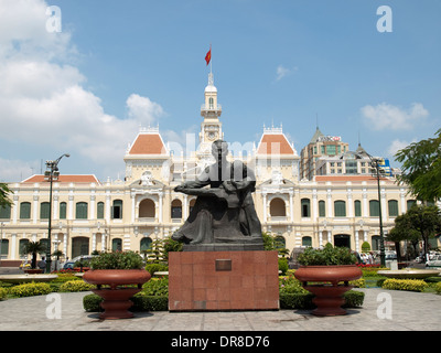 Ho Chi Minh City Hall in Vietnam Stock Photo