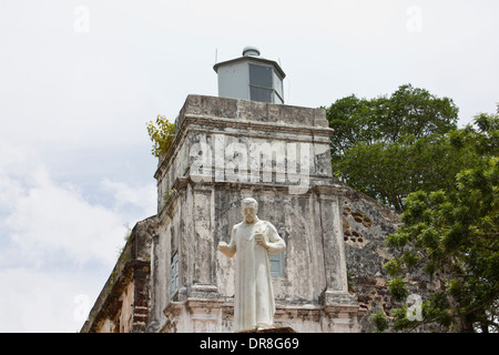 St. Paul Church in Melaka, Malaysia Stock Photo