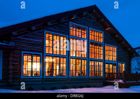 Beanos Cabin Beaver Creek Colorado Stock Photo 5316073 Alamy