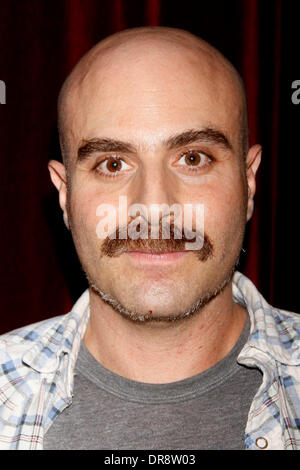 David Adjmi  attending the premiere afterparty for the '3C', held at the Dublin 6 Bar and Lounge New York City, USA – 21.06.12 Stock Photo