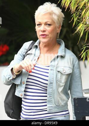 Denise Welch at the ITV studios London, England - 18.06.12 Stock Photo