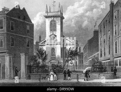 St Olave, Old Jewry, church in the City of London; rebuilt after the ...