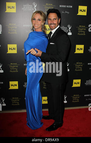 Don Diamont, Rachel Braun 39th Daytime Emmy Awards  Beverly Hills, California - 23.06.12 Stock Photo