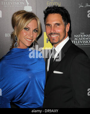 Don Diamont, Rachel Braun 39th Daytime Emmy Awards  Beverly Hills, California - 23.06.12 Stock Photo