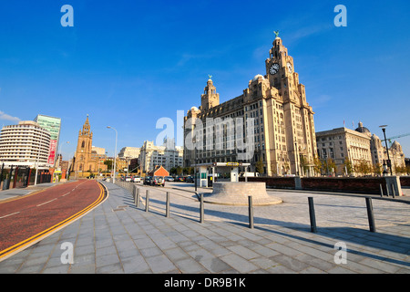 Royal Liver Building, Liverpool, England, UK Stock Photo