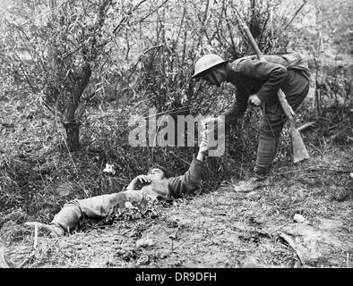 Battle of Pilkem Ridge Stock Photo