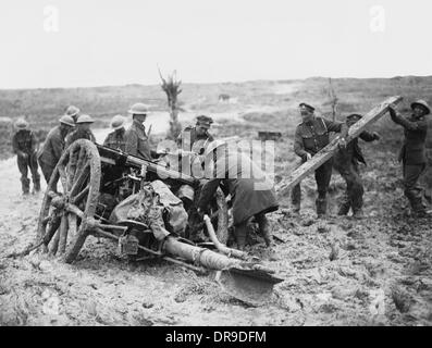 Battle of Pilkem Ridge Stock Photo