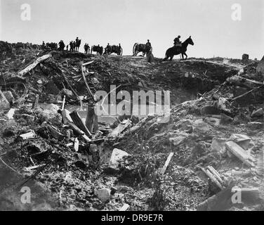 FIRST WORLD WAR - YPRES battlefield February 1918 Stock Photo: 31881485 ...