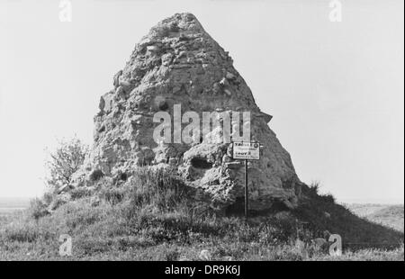 Ruins of Troy - Hissarlik, Turkey Stock Photo