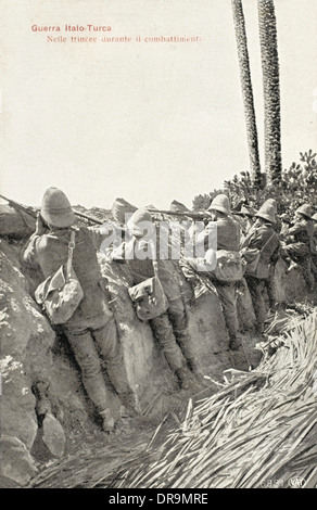 Italian officers in Tripoli, Libya during the Turco-Italian War  (Italo-Turkish War) which took place between September 1911 and October  1912 Stock Photo - Alamy