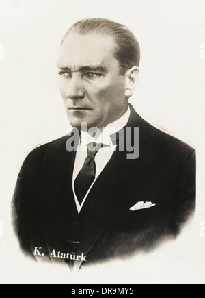 Mustafa Kemal Ataturk (1881 - 1938) Stock Photo