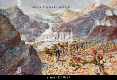 Turkish Troops - Gallipoli Stock Photo