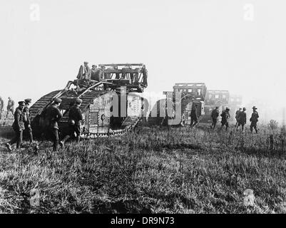Battle of the St. Quentin Canal 1918 Stock Photo