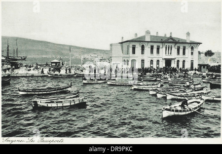 Pasaport Quay - Izmir (Smyrna) Stock Photo