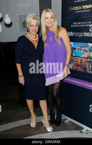 Denise Welch & Gaynor Morgan,  at the launch party of Welch Morgan Locations held at The Collection London, England - 28.06.12 Stock Photo