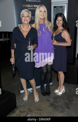 Denise Welch, Gaynor Morgan & Haley Tammadon,  at the launch party of Welch Morgan Locations held at The Collection London, England - 28.06.12 Stock Photo