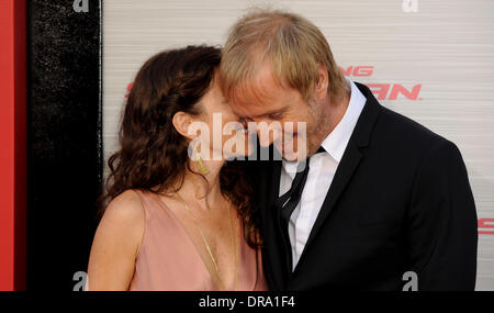 Anna Friel, Rhys Ifans  Los Angeles premiere of 'The Amazing Spider-Man' held at the Regency Village Theatre - Arrivals Westwood, California - 28.06.12 Stock Photo