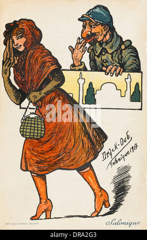 Greek Anti-Turkish Propaganda Postcard (1 of 2)