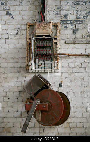 The disused Mayfield Depot, Manchester a former train station and used for Manchester International Festival venue Stock Photo