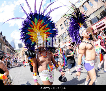 Atmposhere 32nd Annual Toronto Pride Parade  Toronto, Canada - 01.07.12 Stock Photo