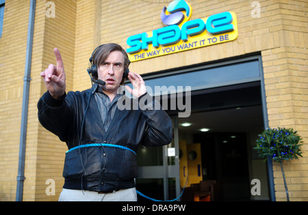 ALAN PARTRIDGE: ALPHA PAPA (2013) STEVE COOGAN DECLAN LOWNEY (DIR) MOVIESTORE COLLECTION LTD Stock Photo