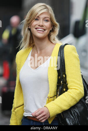 Lauren Drummond at the ITV studios London, England - 03.07.12 Stock