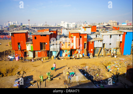 Shanty town in Mumbai, India Stock Photo - Alamy