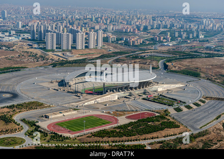 Ataturk Olympic Stadium located in Ikitelli. The stadium is named after Mustafa Kemal Ataturk Istanbul Turkey. Stock Photo