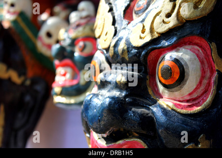 dragon mask in surajkund fair Stock Photo