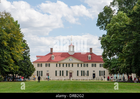 Mount Vernon, George Washington's Home. Stock Photo