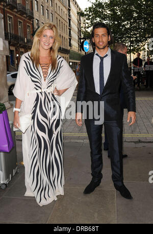 Francesca Hull and Ollie Locke attends Dine With Pride - Gala Dinner held at The Langham Hotel ,  London, England - 05.07.12 Credit Mandatory: WENN.com Stock Photo