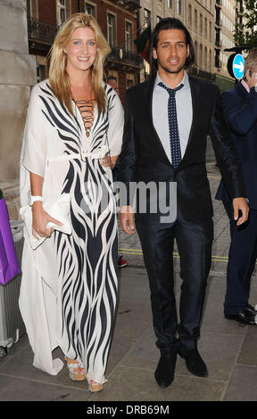 Francesca Hull and Ollie Locke attends Dine With Pride - Gala Dinner held at The Langham Hotel ,  London, England - 05.07.12 Credit Mandatory: WENN.com Stock Photo